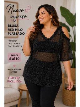 blusa red hilo