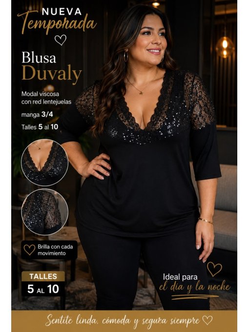 blusa duvaly
