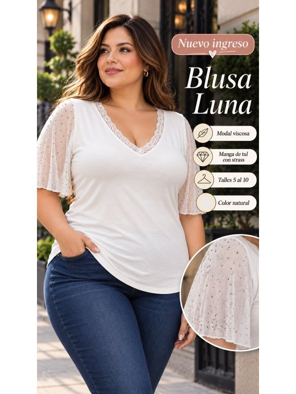 blusa luna